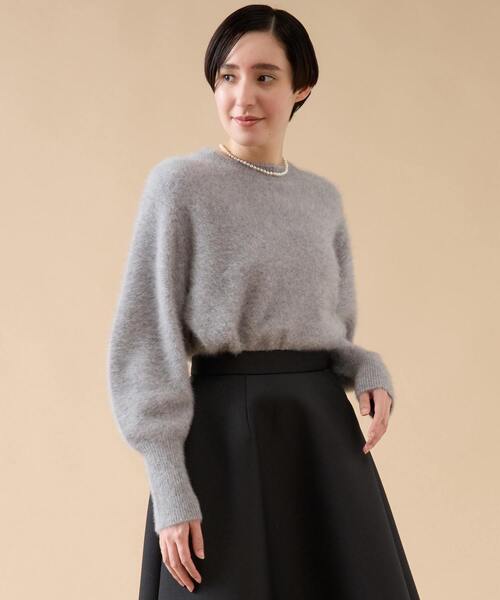 martinique（マルティニーク）の「《WEB限定》FOXカシミヤクルーネック