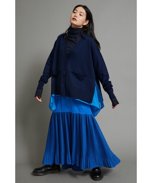 HeRIN.CYE（ヘリンドットサイ）の「Frill knit cardigan（カーディガン
