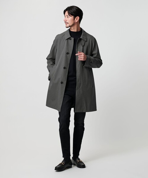 WEB限定 WARDROBE SMART】Reflax バルマカーンコート（ステンカラー