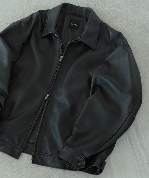 BEAMS（ビームス）の「BEAMS / シープレザーブルゾン（ブルゾン）」 - WEAR