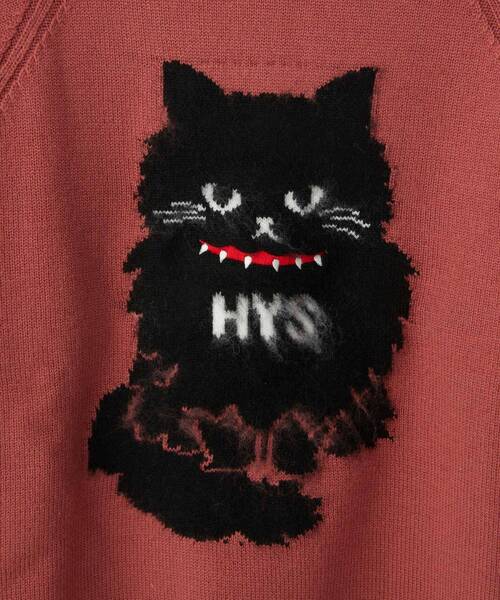 HYSTERIC GLAMOUR（ヒステリックグラマー）の「BLACK CATジャカード
