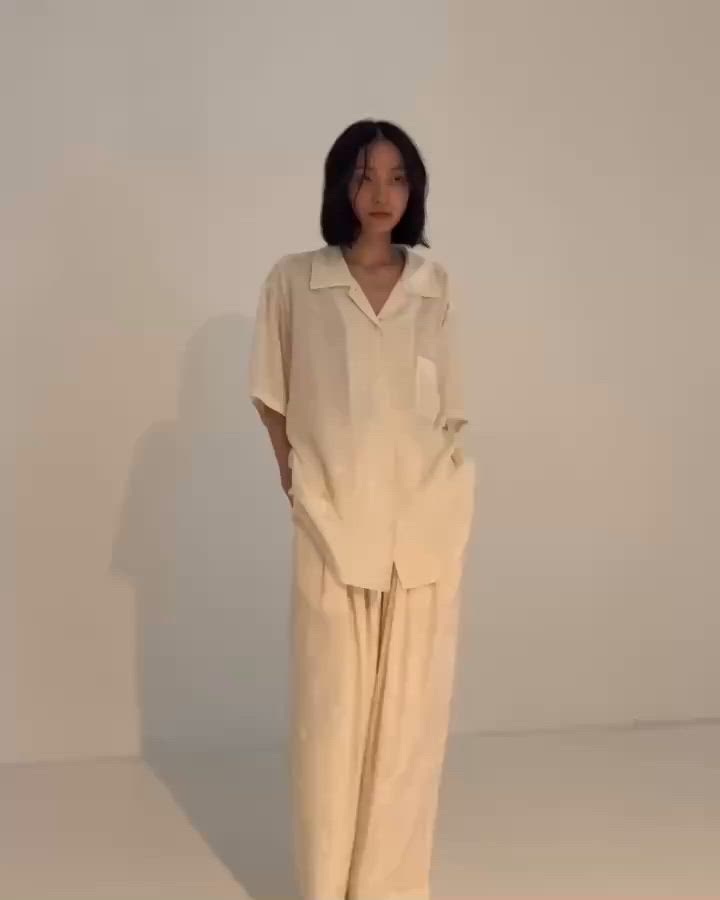 TODAYFUL/トゥデイフル】Swallow Satin Shirts/スワローサテンシャツ