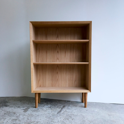 本棚 ブックシェルフ ウォールナット シンプルなデザイン W70cm 本棚