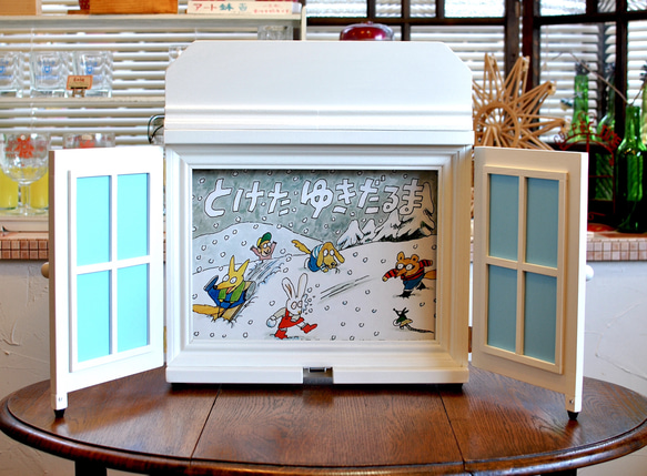 ☆見やすく、読みやすい♪かわいい紙芝居舞台☆ 雑貨・その他 cotatsu