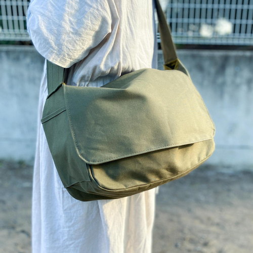 倉敷帆布 自分で育てるヴィンテージ ニュースペーパーバッグL