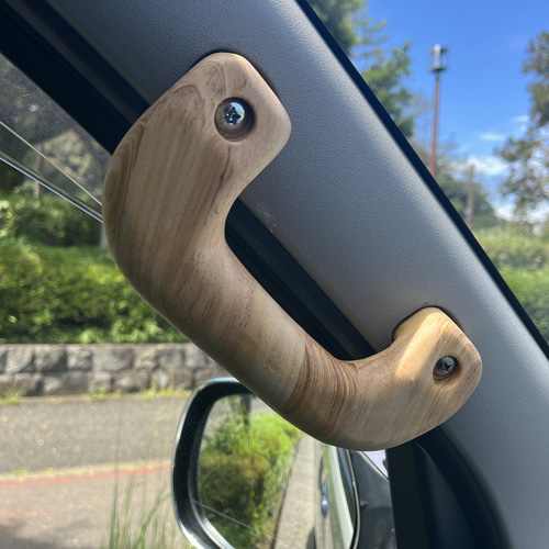 ハイエース200系 スーパーGL アシストグリップ 左右 木製 wood その他