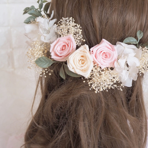 ヘッドドレス＊ウエディング＊前撮り＊和婚＊ヘアアクセサリー