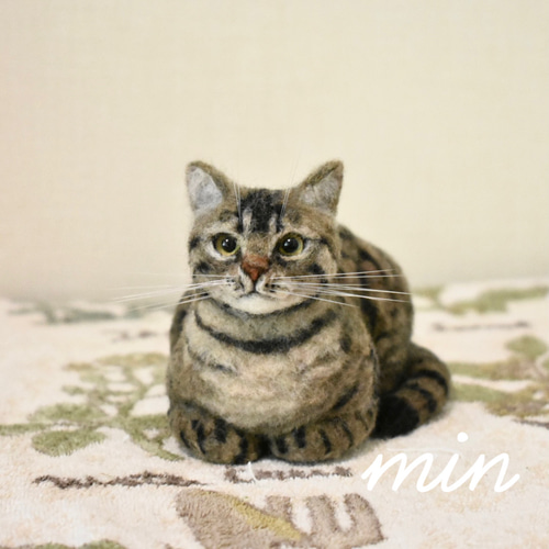 オーダーメイド】あなたの猫さんお作りします 羊毛フェルト 受注生産