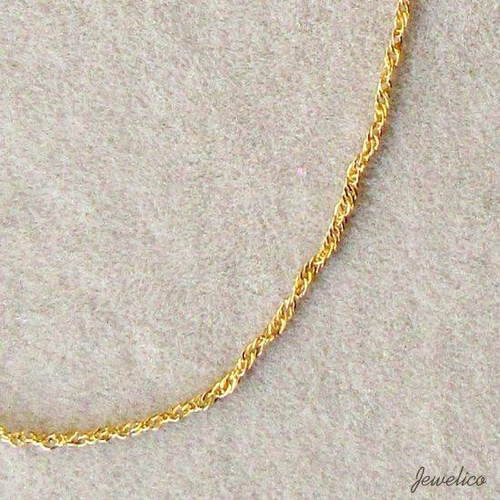 K18 ネックレス スクリュー スクリューチェーン 18K 18KYG 刻印 刻印