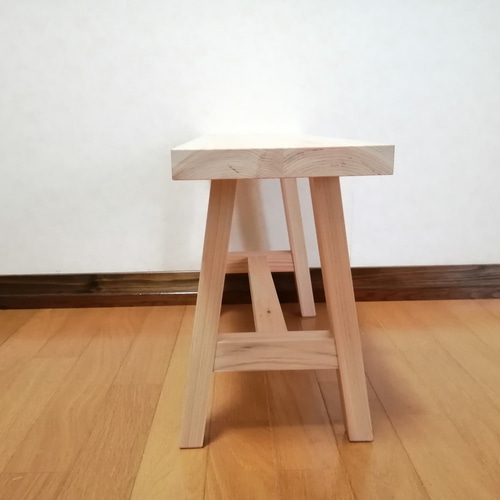 木製フラワースタンド 花台 幅60cm×高さ30cm スツール ベンチ 椅子