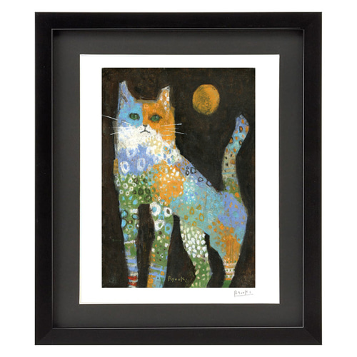 週末限定 絵画 アクリル絵 額縁 猫 キャンバス 週末限定 絵画 アクリル