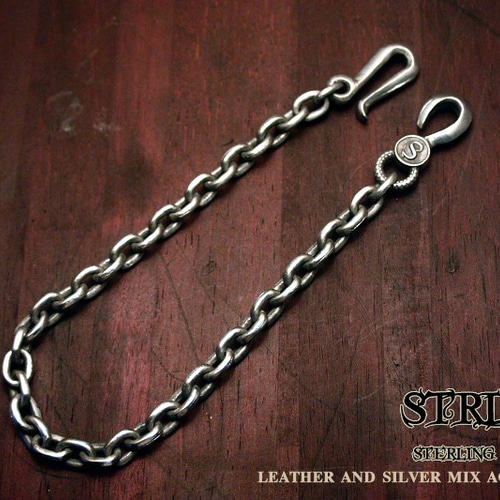 12 ナローあずきウォレットチェーン STRIXXX キーホルダー strixxx