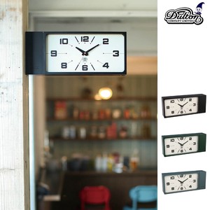 DULTON (ダルトン) ダブル フェイス クロック レクタングル DOUBLE
