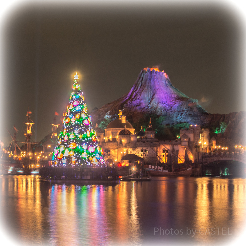 ディズニーのクリスマスツリー】ランド＆シー＆ホテルのツリーの場所