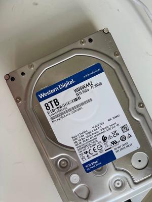 WD Blue 8TB Desktop Hard Disk Drive - 5640 RPM SATA 6Gb/s 256MB