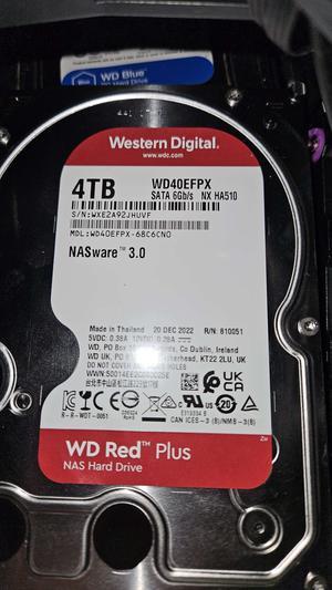 WD Red Plus 14TB NAS Hard Drive 7200 RPM 3.5