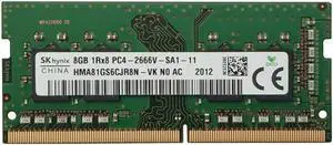 HMA81GS6AFR8N-UH_UA SK Hynix 8GB 1RX8 PC4-2400T DDR4 2400MHZ 260