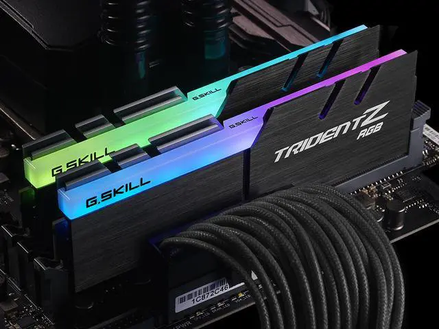 G.SKILL Trident Z RGB (For AMD) 32GB (2 x 16GB) 288-Pin PC RAM