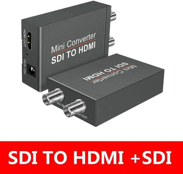 SDI (SD-SDI/HD-SDI/3G-SDI) to HDMI Converter With USB Power 3G HD