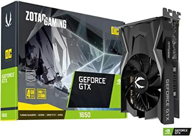 zotac geforce gtx 1650 single fan oc video card - Newegg.com