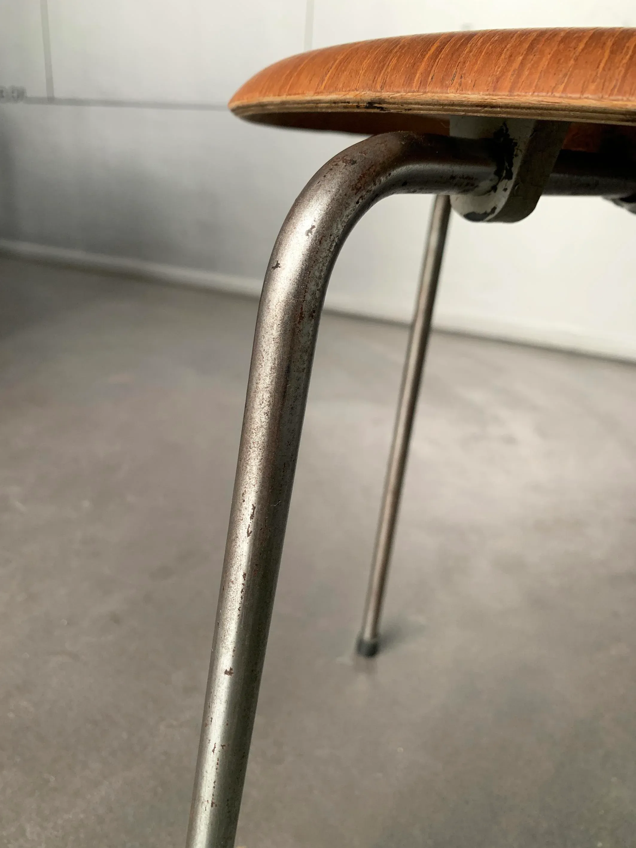 Dot Stool 3170 in Teak by Arne Jacobsen for Fritz Hansen, 1965