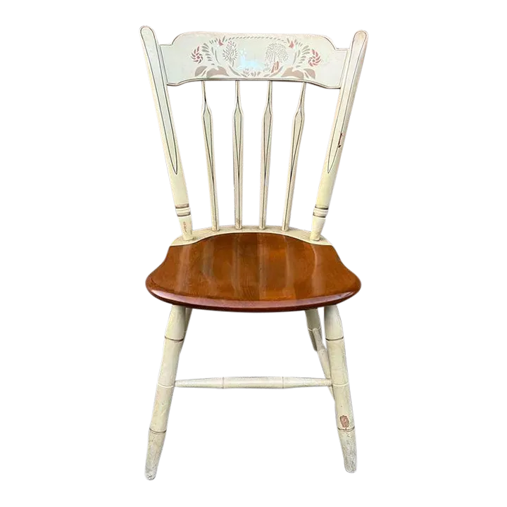 Mid 20th Century Ethan Allen Stenciled 
