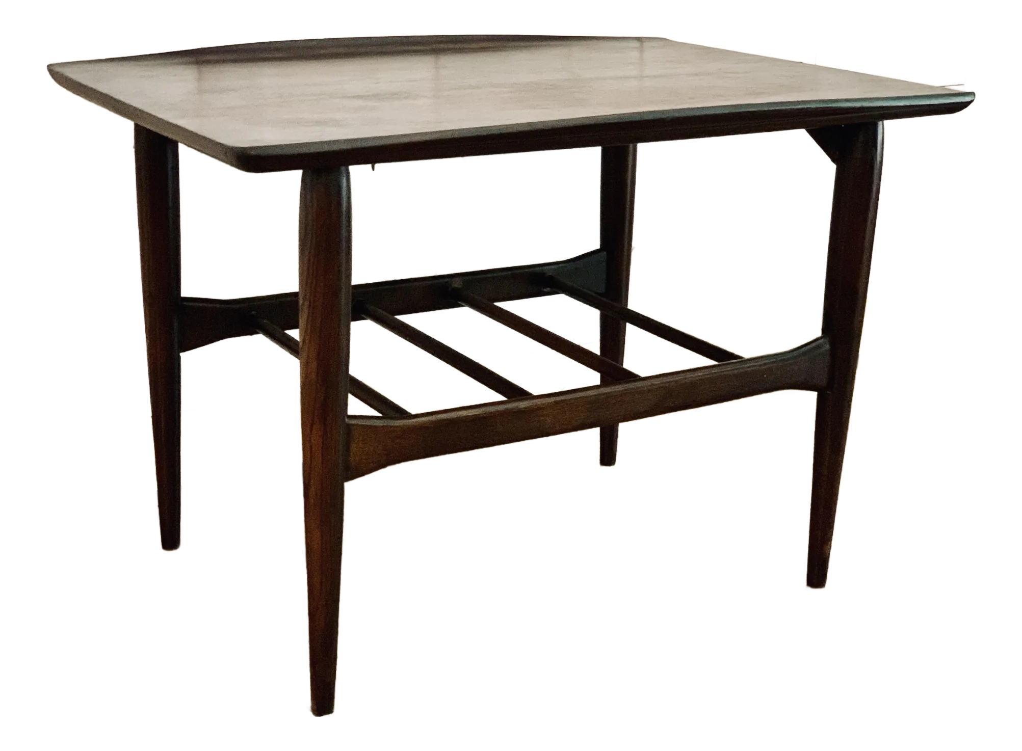 Vintage 1960s 'Surfboard' Mid-Century Danish Style Bassett