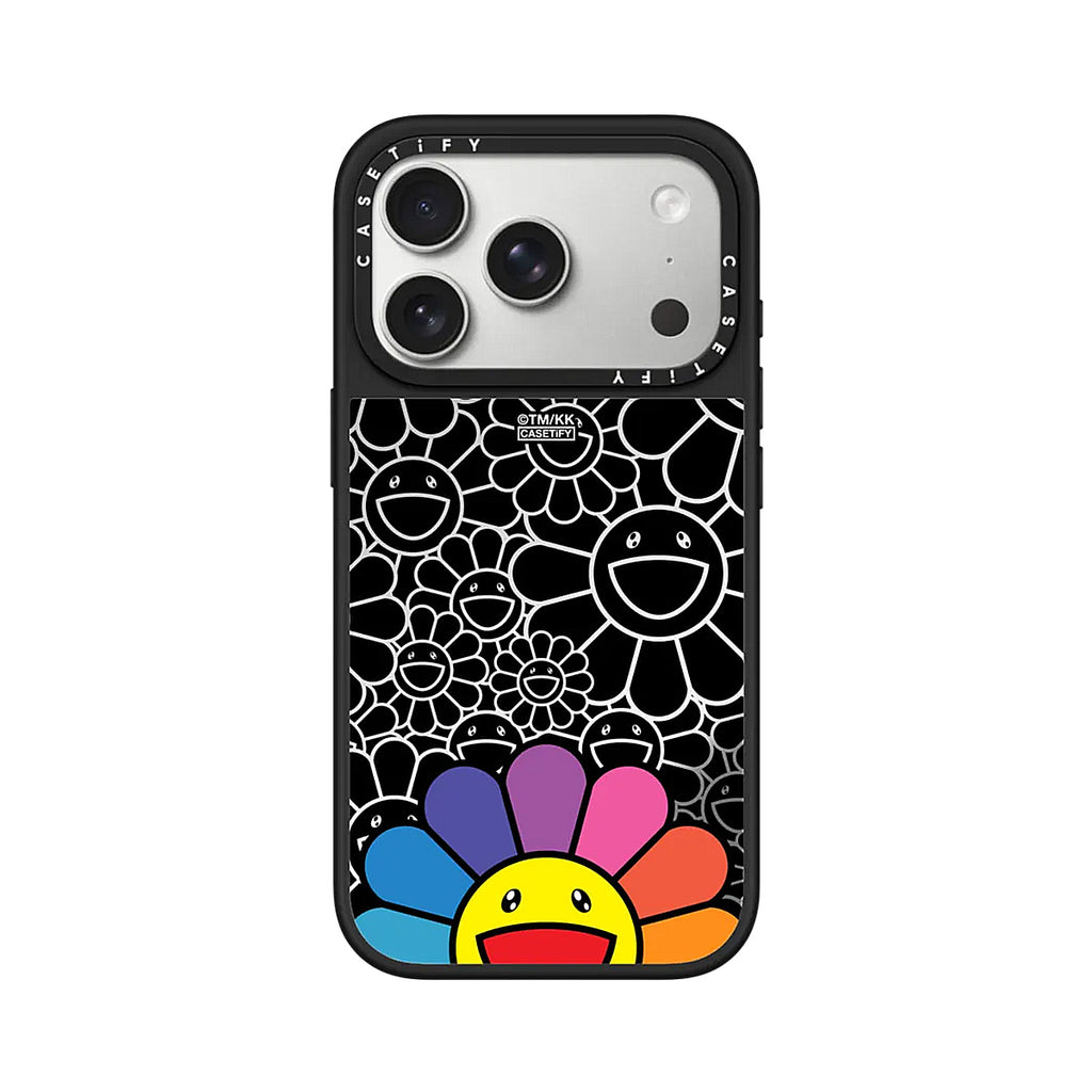 村上隆/ kaikai kiki - 村上隆x CASETiFY FLOWERS SNAPPY™ 彩虹握把