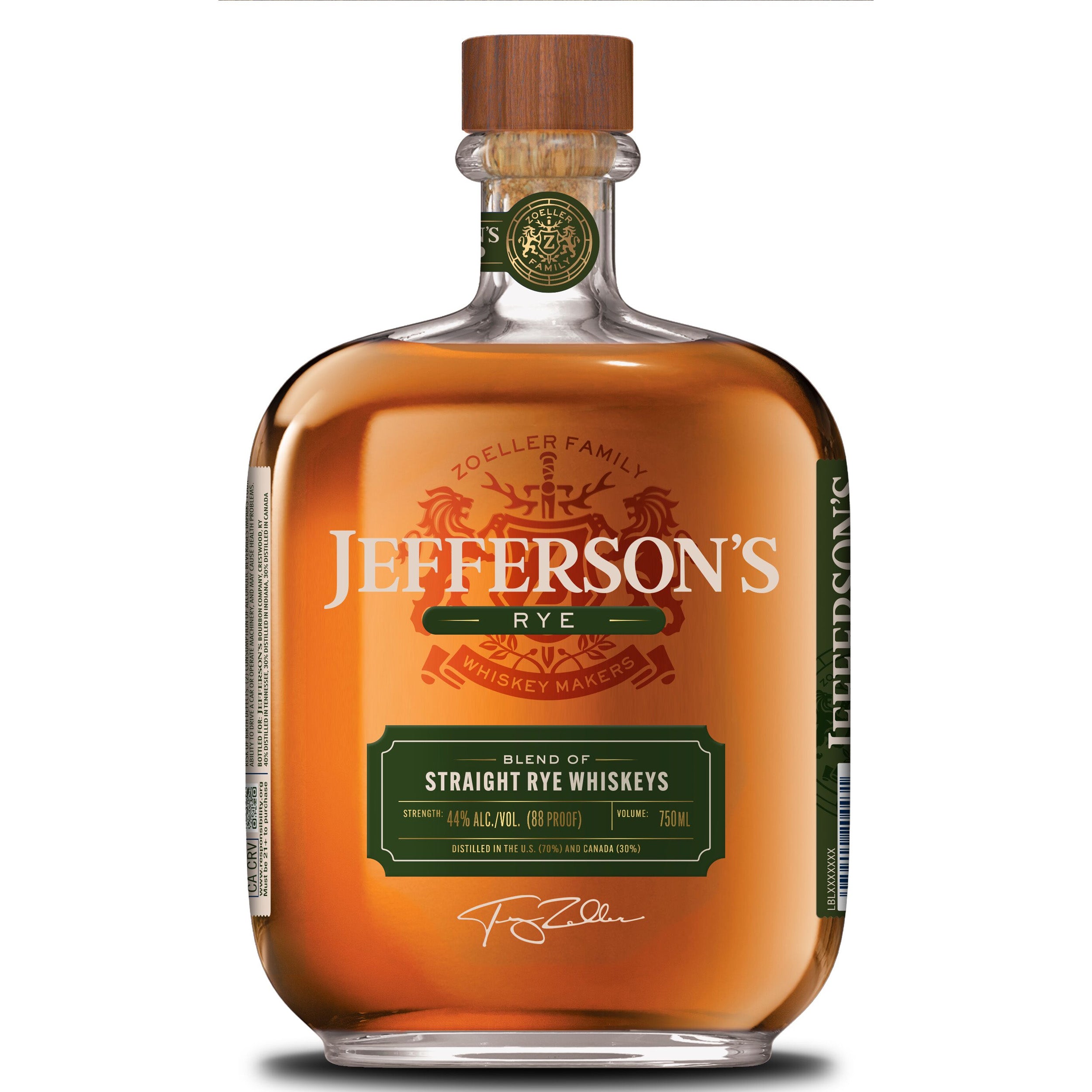 Jeffersons Rye Whiskey – Chips Liquor