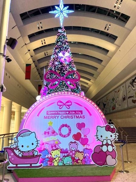 みなとみらい】クイーンズスクエア横浜 「Hello Kitty Happy Christmas