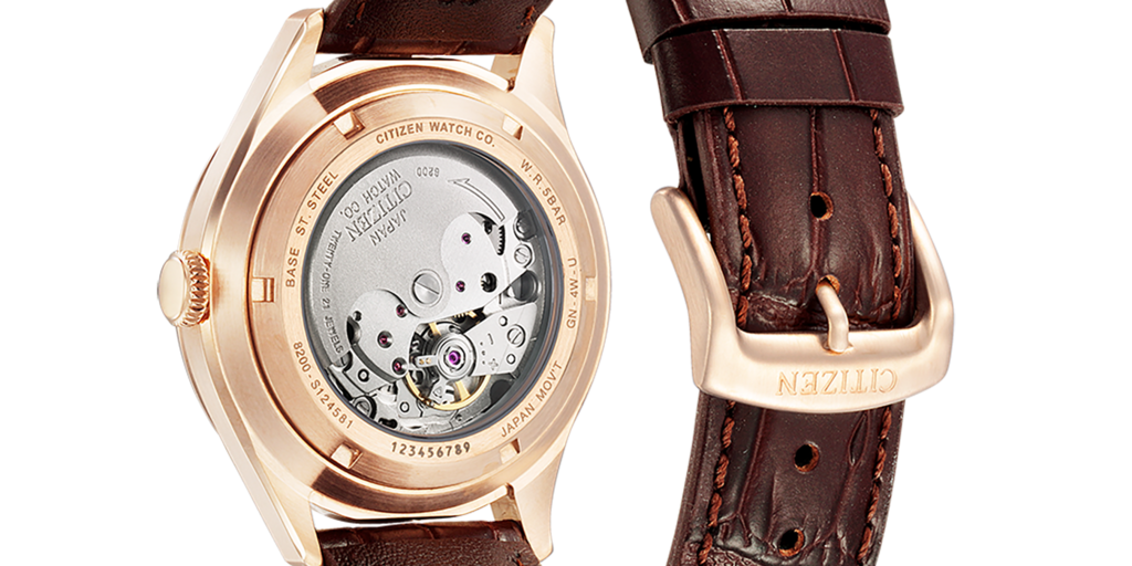 NH8393-05AC Male Leather white ⌀ 40.2mm Citizen Onlineshop