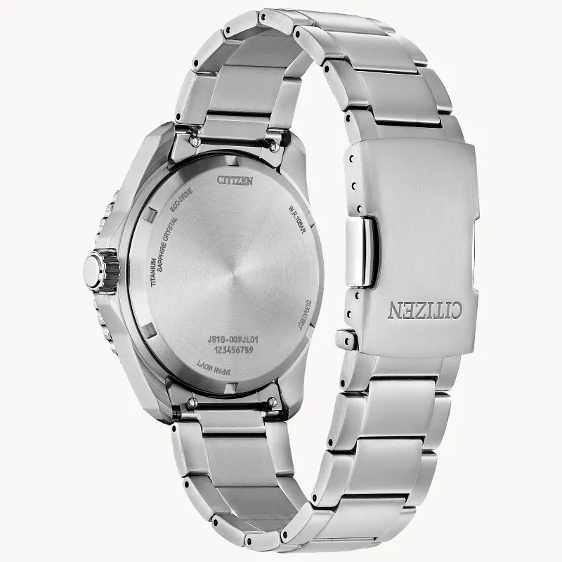 Brycen Orange Dial Super Titanium Bracelet AW1840-50X | CITIZEN