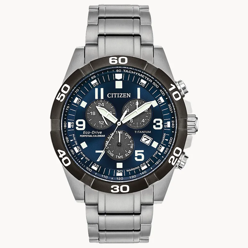 Brycen - Men's Eco-Drive BL5558-58L Super Titanium Watch | CITIZEN