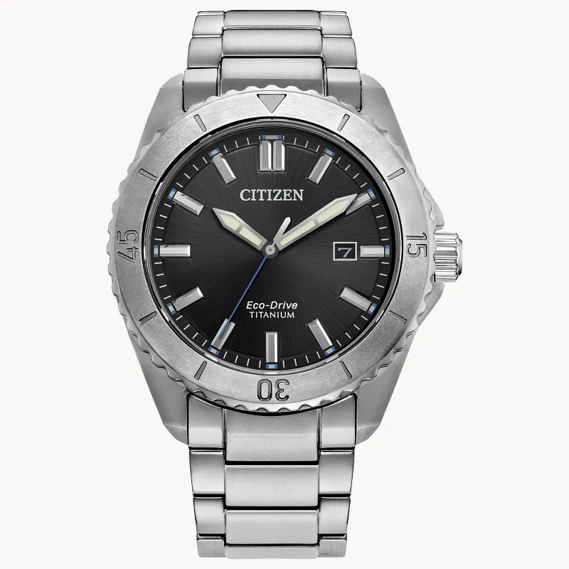 Brycen Black Dial Super Titanium Bracelet AW1840-50E | CITIZEN