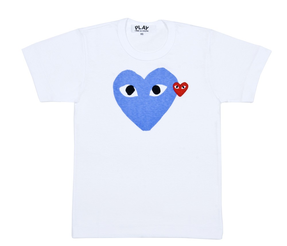 PLAY COMME des GARCONS 青目グリーンハートTシャツ XS Green PLAY