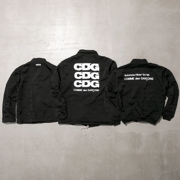 コムデギャルソン限定 CDG ZIPブルゾン-ポリエステル縮絨