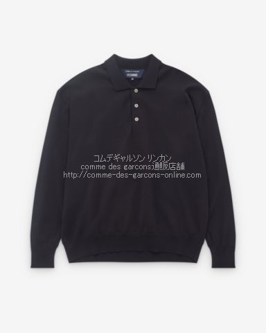 コムデギャルソンオム ニットポロシャツ-25AW| コムデギャルソン