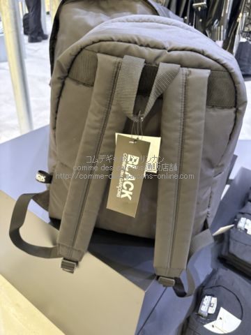 ブラック コムデギャルソン × ポーター 限定バックパック-リュック
