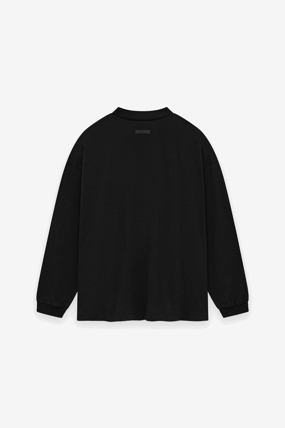 Fear Of God ESSENTIALS Jersey Long Sleeve Tee (Black) - Commonwealth