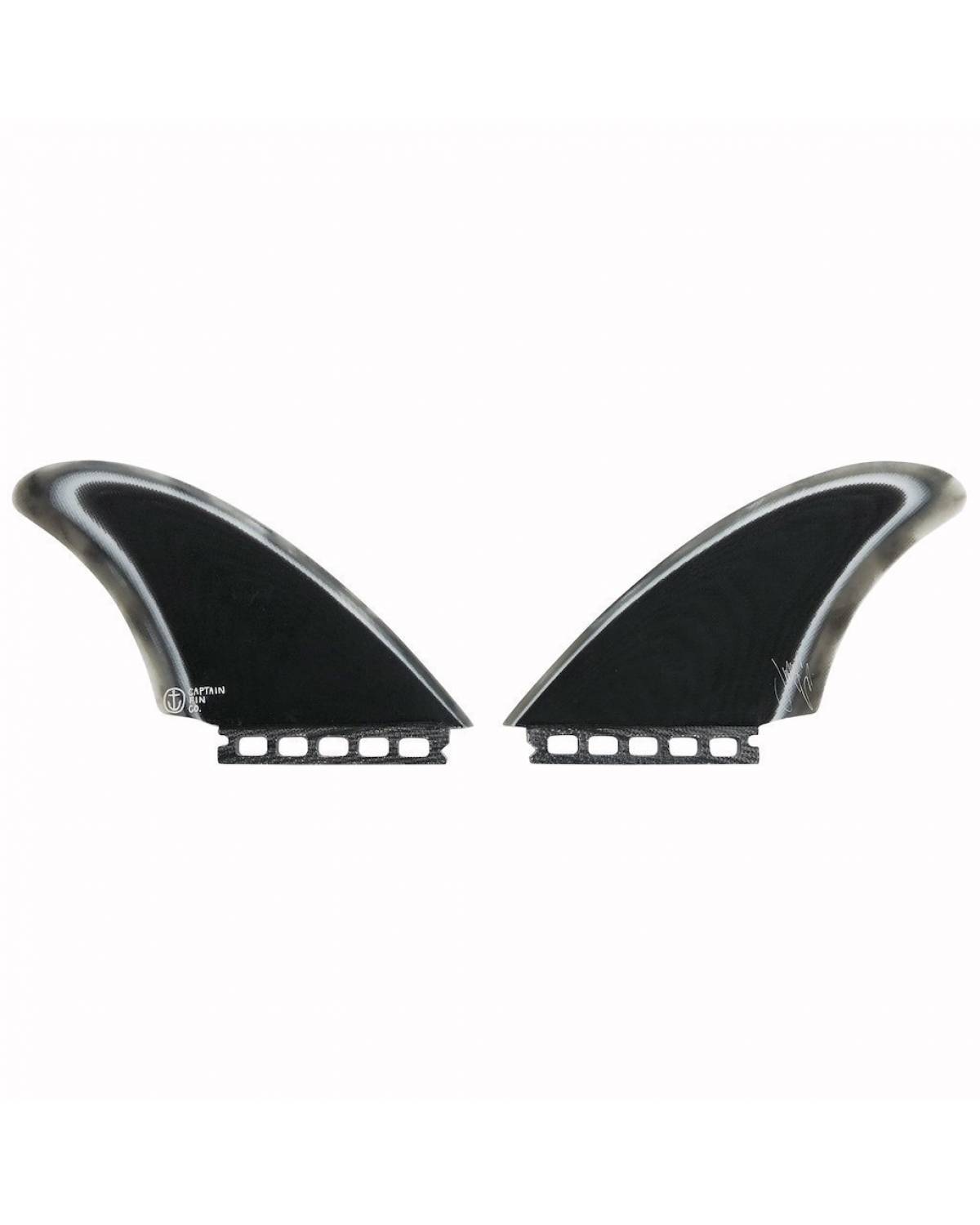 Buy the Captain Fin Co Jeff McCallum Keel Acid XL Black Online Now