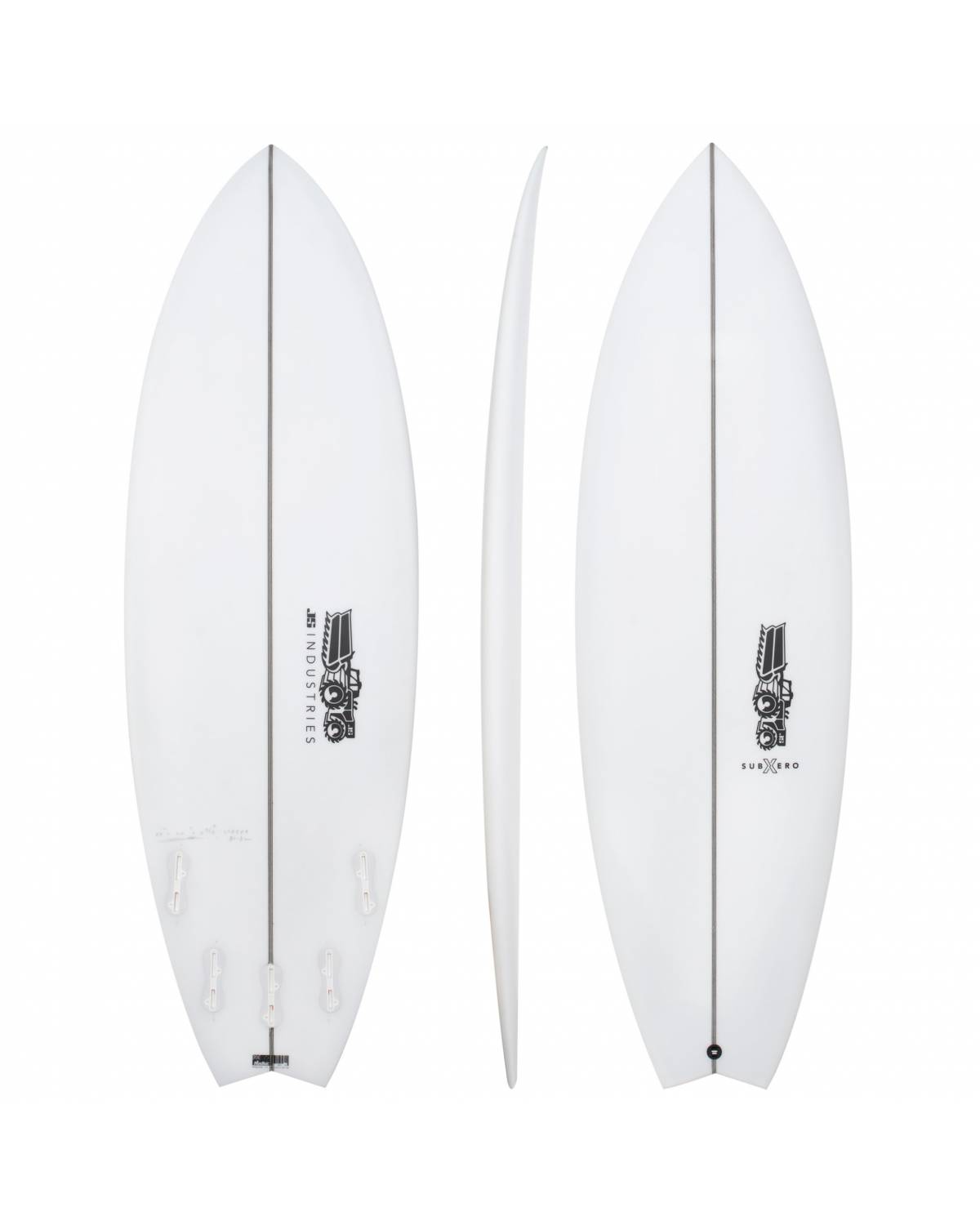 Buy the JS Industries SUB XERO 5ft 10in White Surfboard Online Now