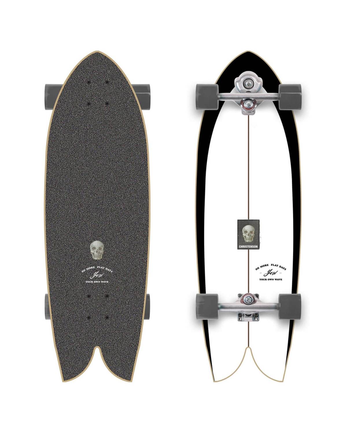 Buy the YOW C-Hawk 33in White Surfskate Online Now | Boardcave USA