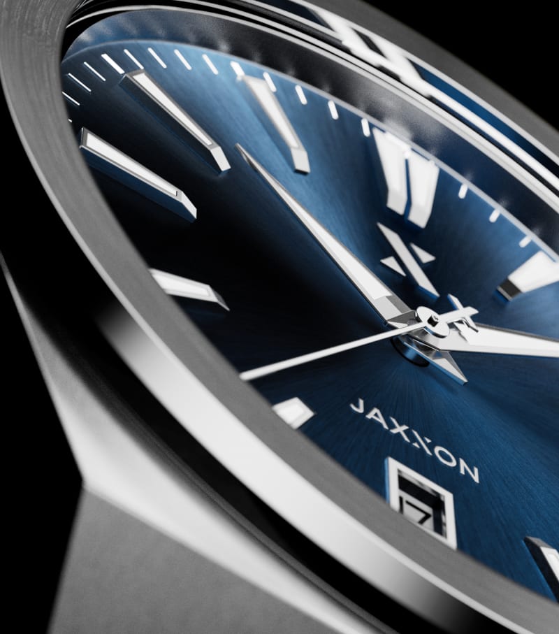 JX3 Watch - Silver & Blue - JAXXON