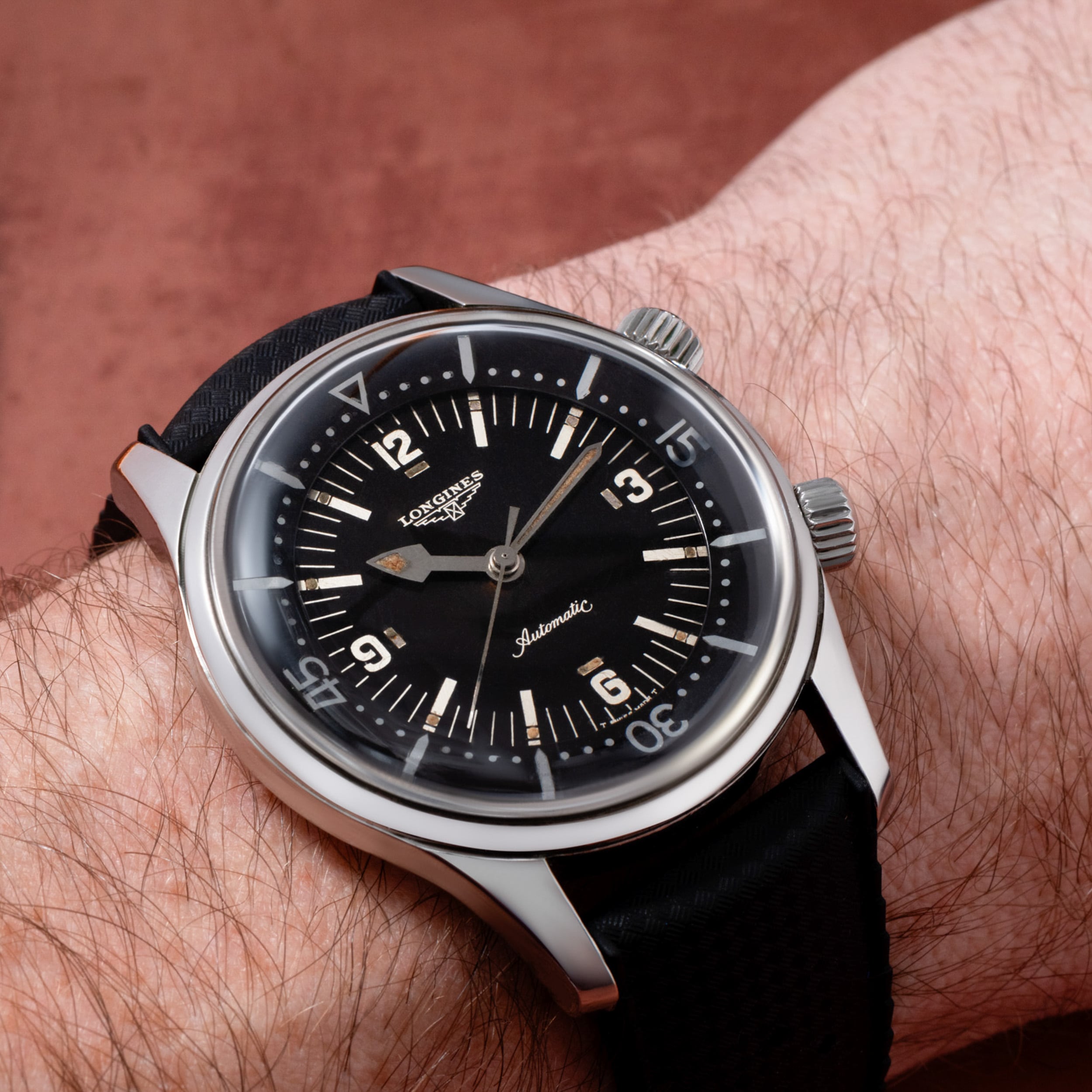 Pre-Owned Longines Super Compressor 'Jumbo' Diver 40991643/AS09063