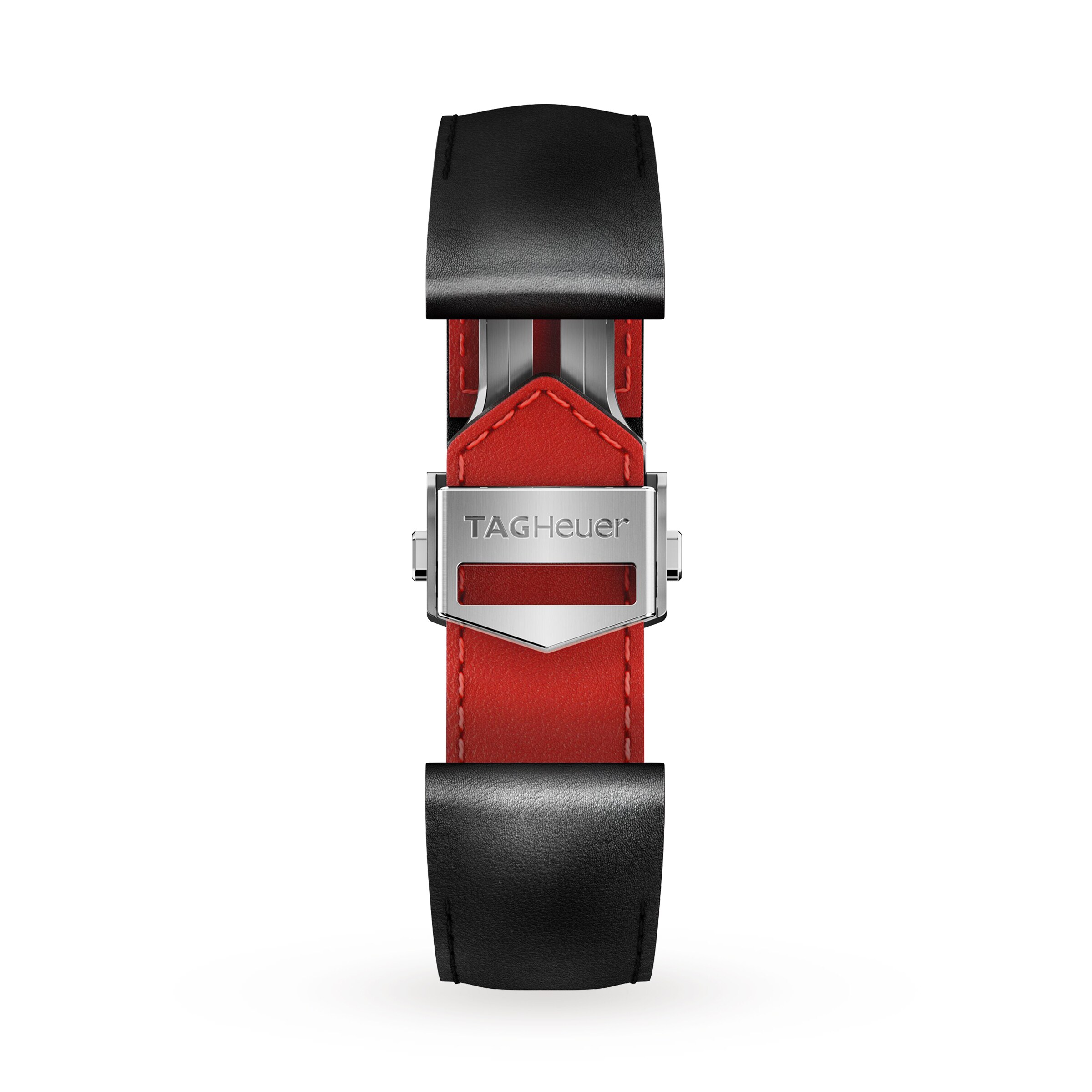 TAG Heuer Connected 42mm Black Leather Strap BC6608 | Mayors