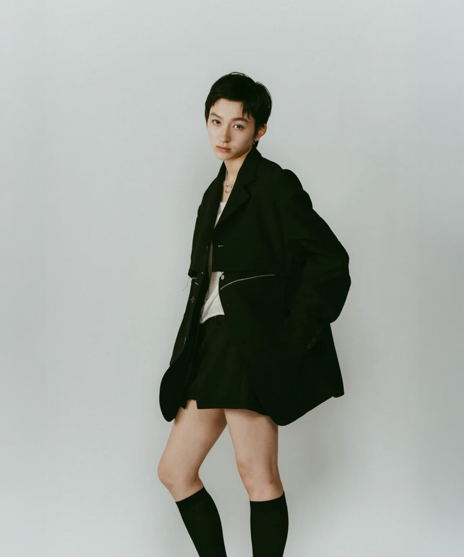 custom dad jacket(S BLACK): Knuth Marf: WOMENS｜CONZ ONLINE STORE