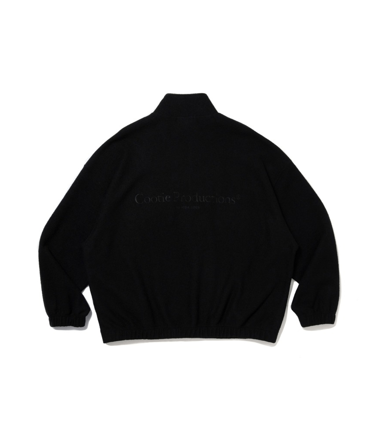 W/N Fleece Half Zip Top(S BLACK): COOTIE PRODUCTIONS: MENS｜CONZ