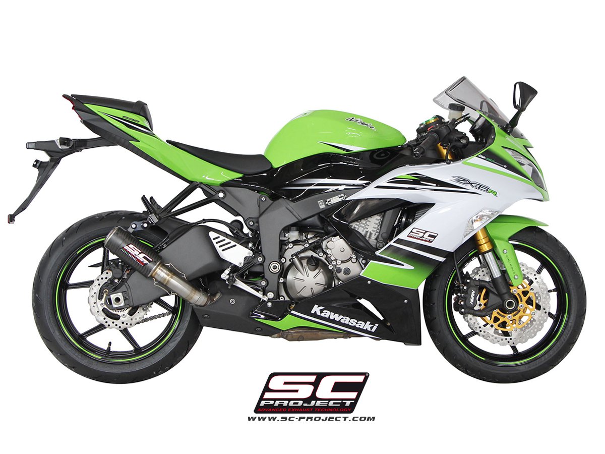 SC Project Exhaust Kawasaki Ninja ZX-6R 636 CR-T Silencer 2013+