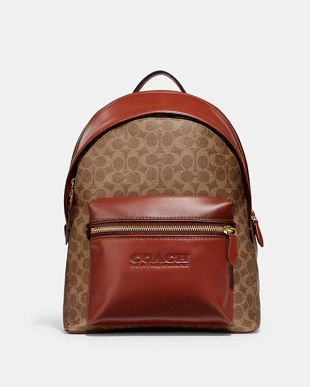 公式】COACH – コーチ | チャーター バックパック シグネチャー キャンバス