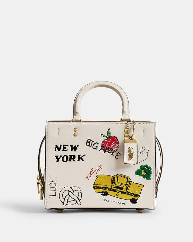 公式】COACH – コーチ | ローグ バッグ 25・スケッチ プリント